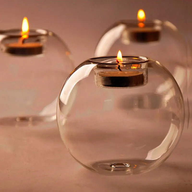 Classic Crystal Glass Candle