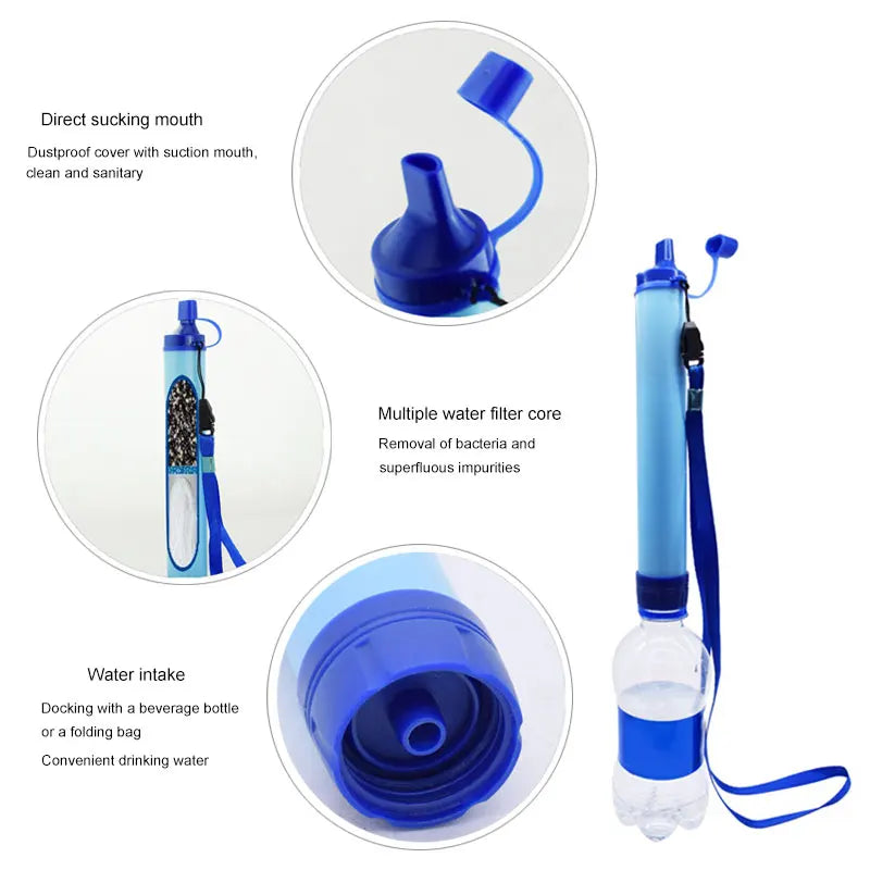 Outdoor Portable Water Purifier | Emergency Life Survival