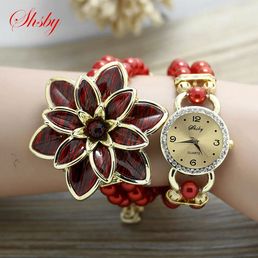 FASHION Petals Flower Women Watches