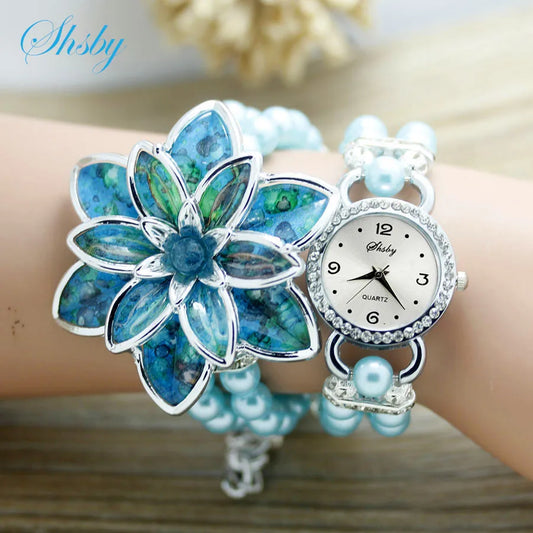 FASHION Petals Flower Women Watches