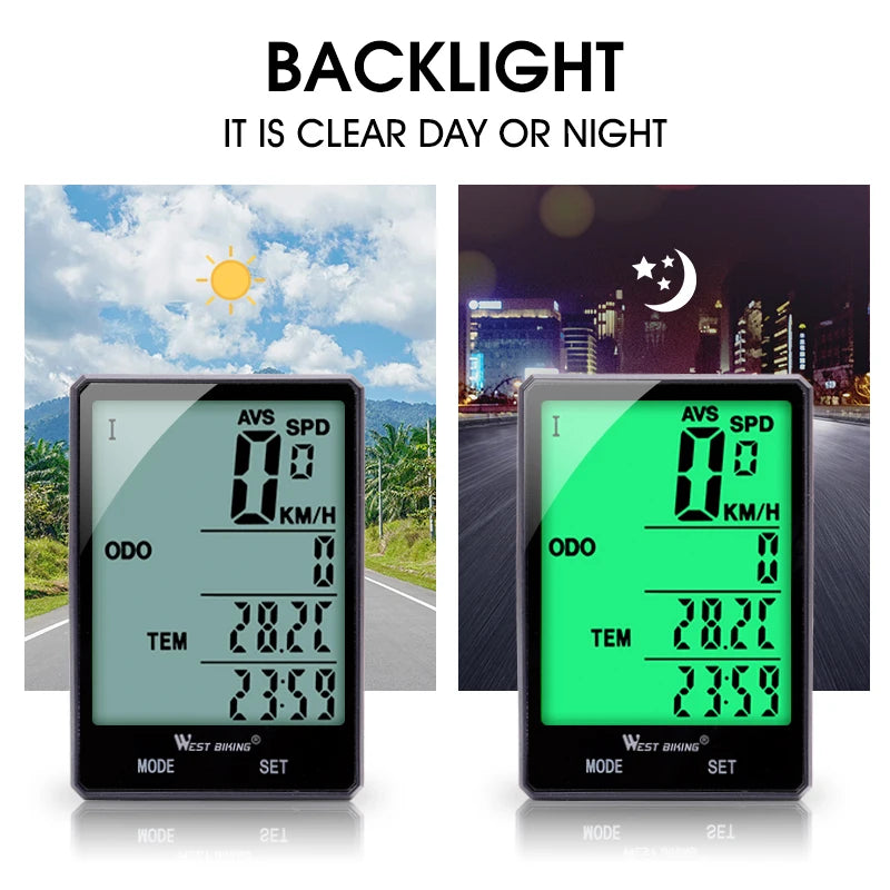 Wireless Cycling Speedometer