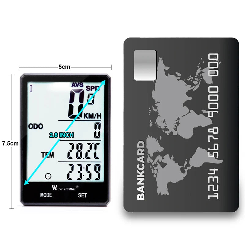 Wireless Cycling Speedometer